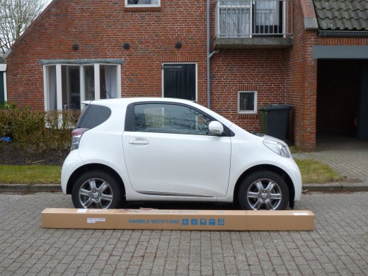 Big box vs Small car (lengte vergelijken)