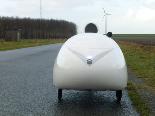Velomobiel.nl QuestXS test ride - front