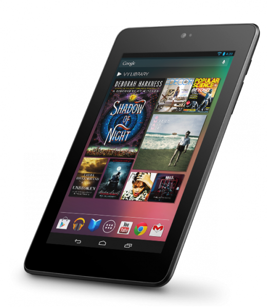 Google Nexus 7 (productfoto)